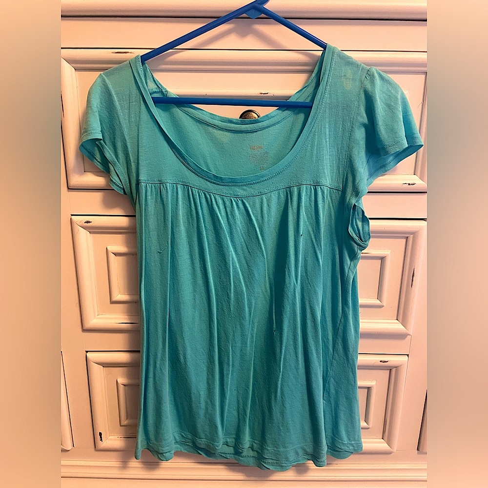 **Buy 4 get one free, $5 items only!  Blue Shirt